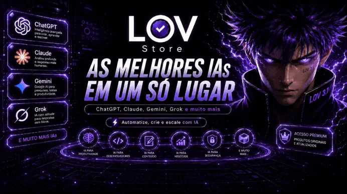 LOV Store — promoções